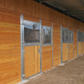 Portes de box extérieur