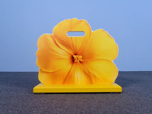 SOUBASSEMENT FLEUR JAUNE