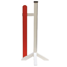 CHANDELIER DE SECURITE<BR>ALUMINIUM ET BOIS