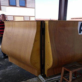 CLOSOIR PARE-BOTTE OKOUMÉ/PEUPLIER