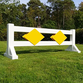 SOUBASSEMENT LOSANGE JAUNE