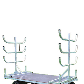 SUPPORT MOBILE<BR>POUR 60 BARRES D'OBSTACLE